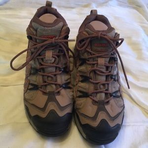 Women’s Hi Tec Tan Hiking Shoes.